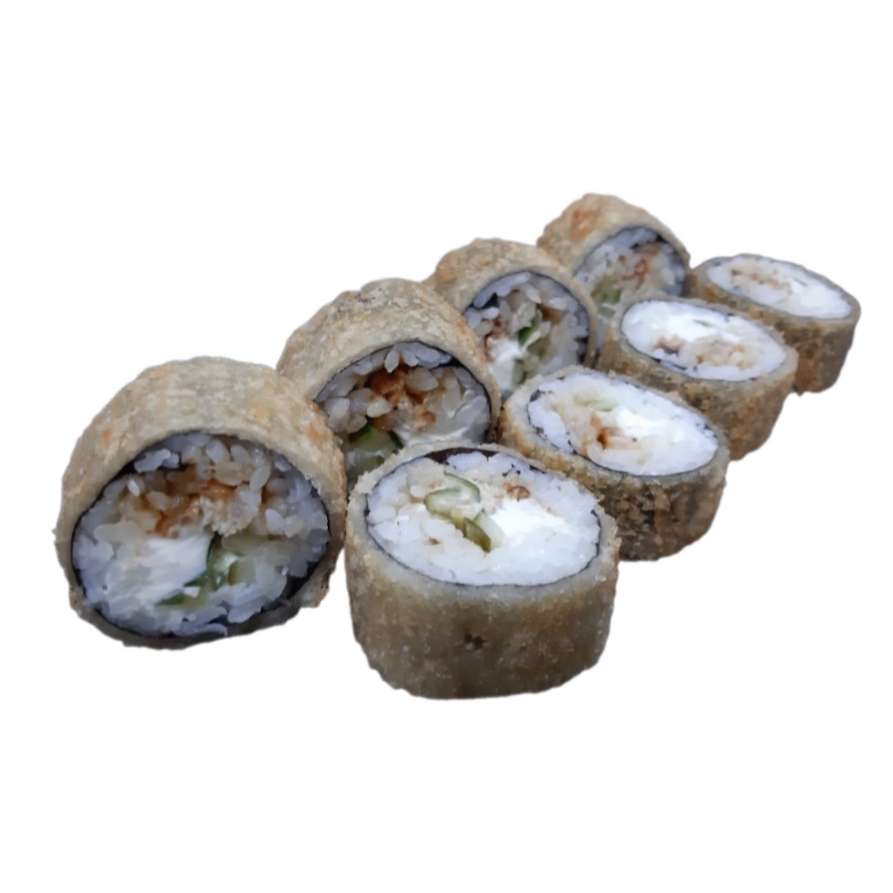 Горячий ролл Унаги темпура