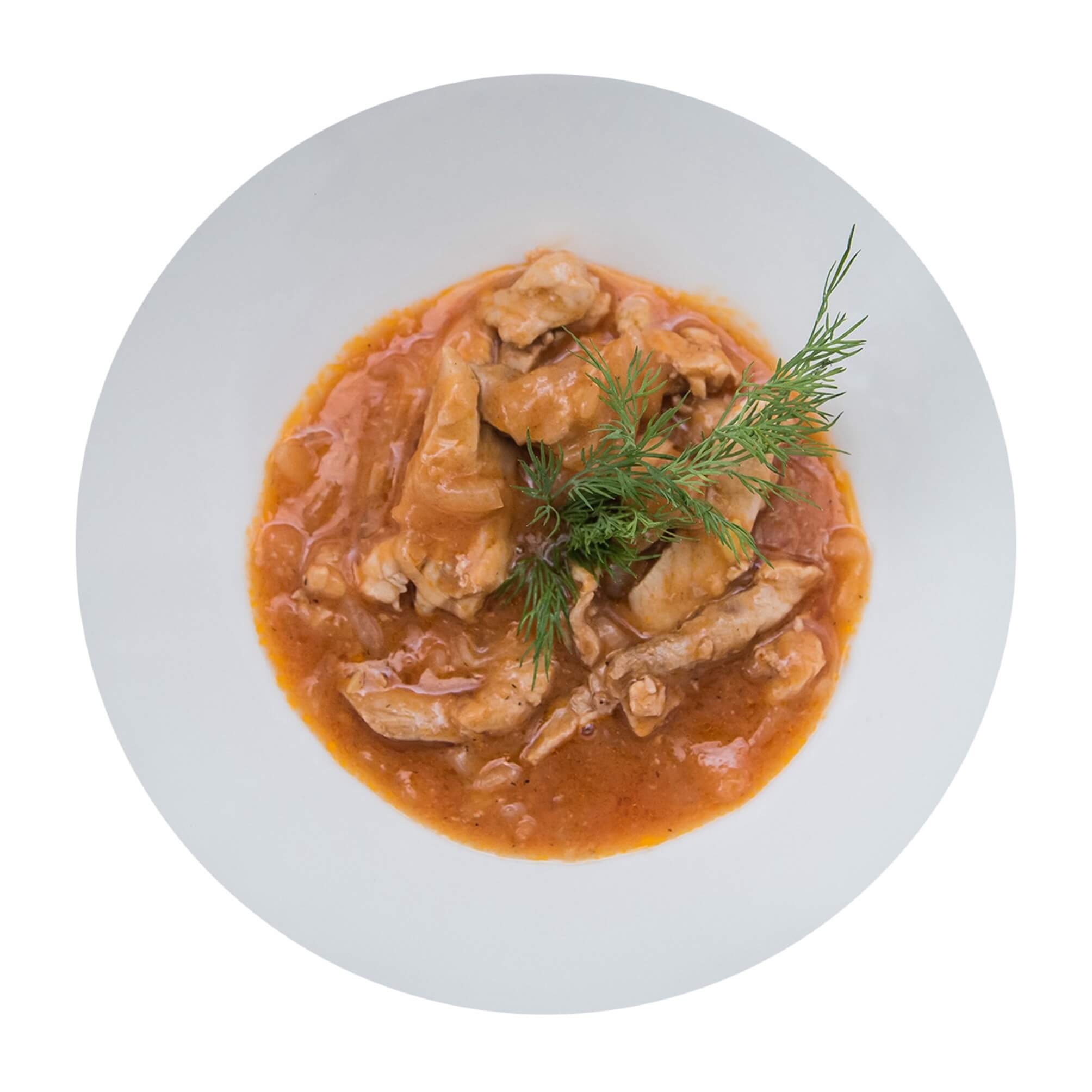 Поджарка из свинины