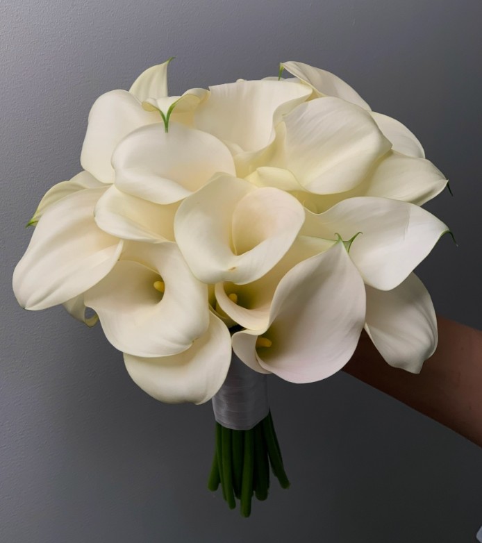 Свадебный букет из калл