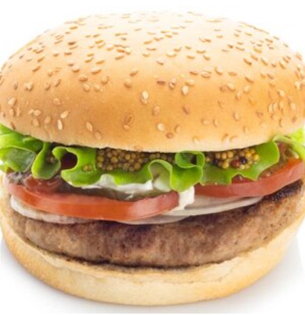 Гамбургер Гулливер с дижонской горчицей