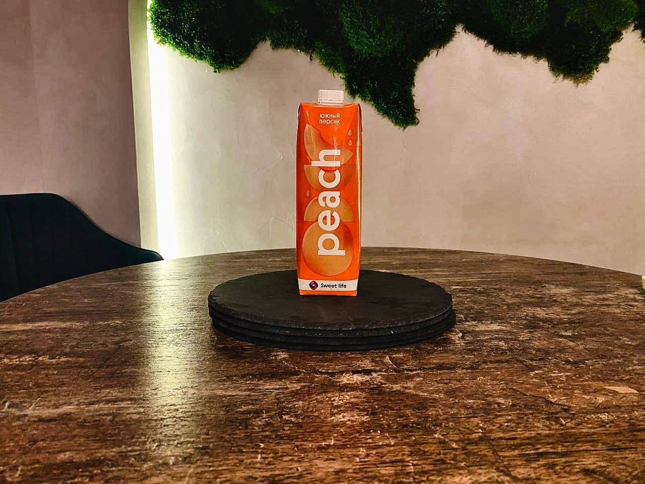 Нектар персиковый с мякотью