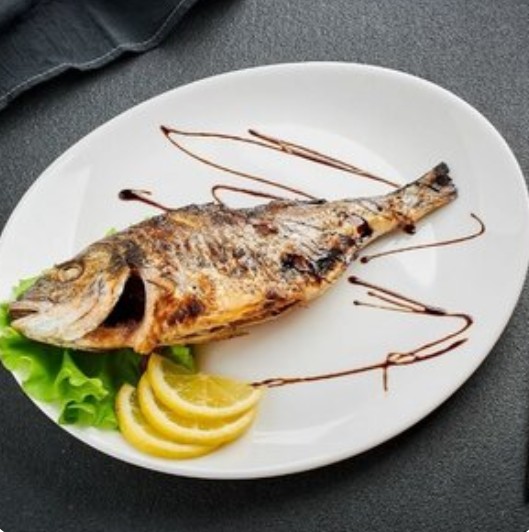 Дорадо жареная