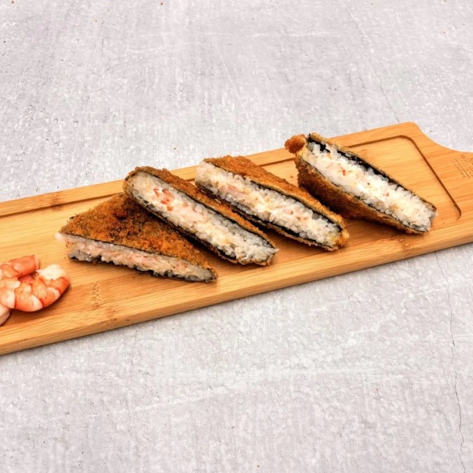 Суши-сендвич с креветками