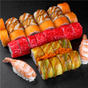 Сет Хоккайдо по 4 кусочка 17 шт