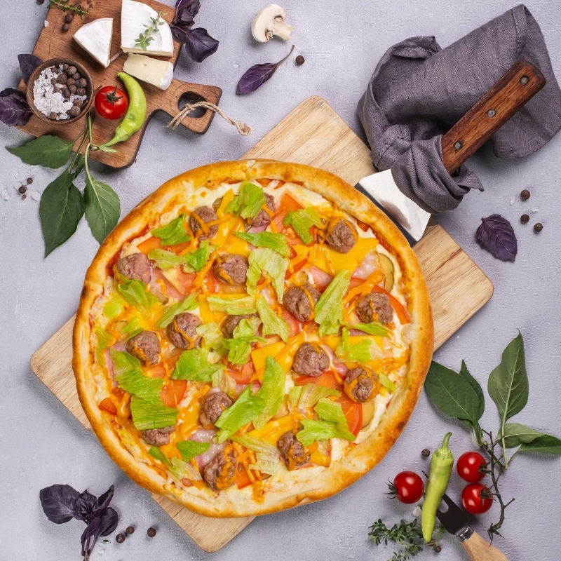 Чизбургер 33 см