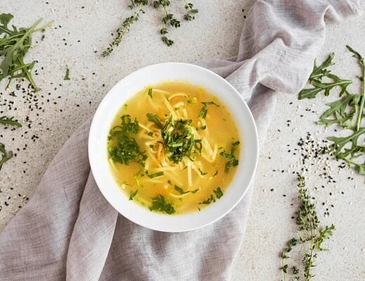 Лапша куриная