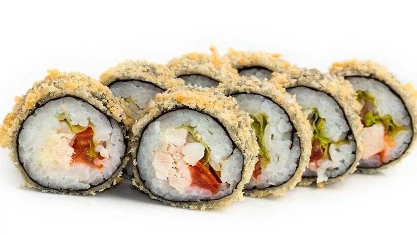 Ролл цезарь с курицей