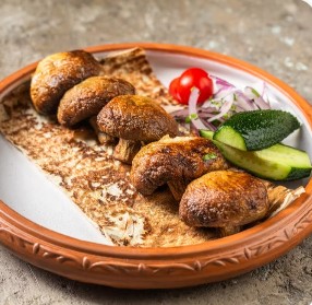 Шампиньоны на углях