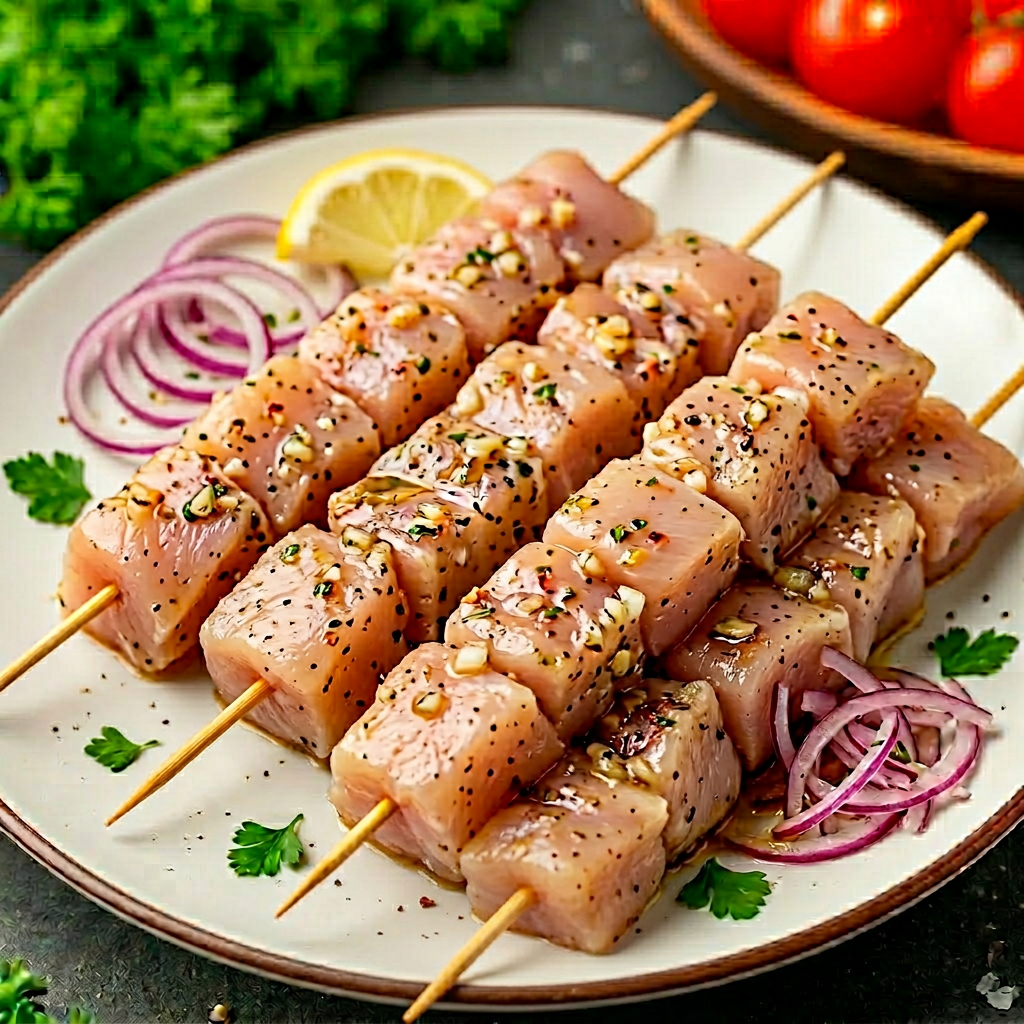 Куриное бедро в маринаде