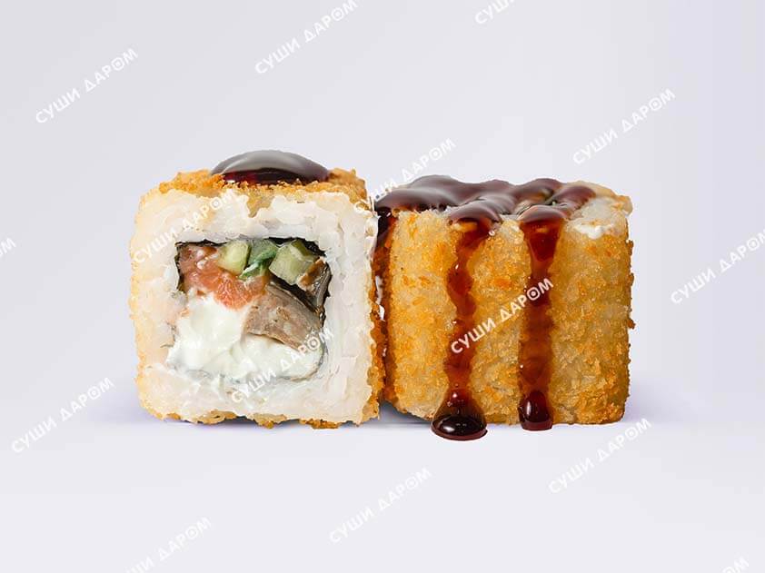 Жареный ролл Люкс