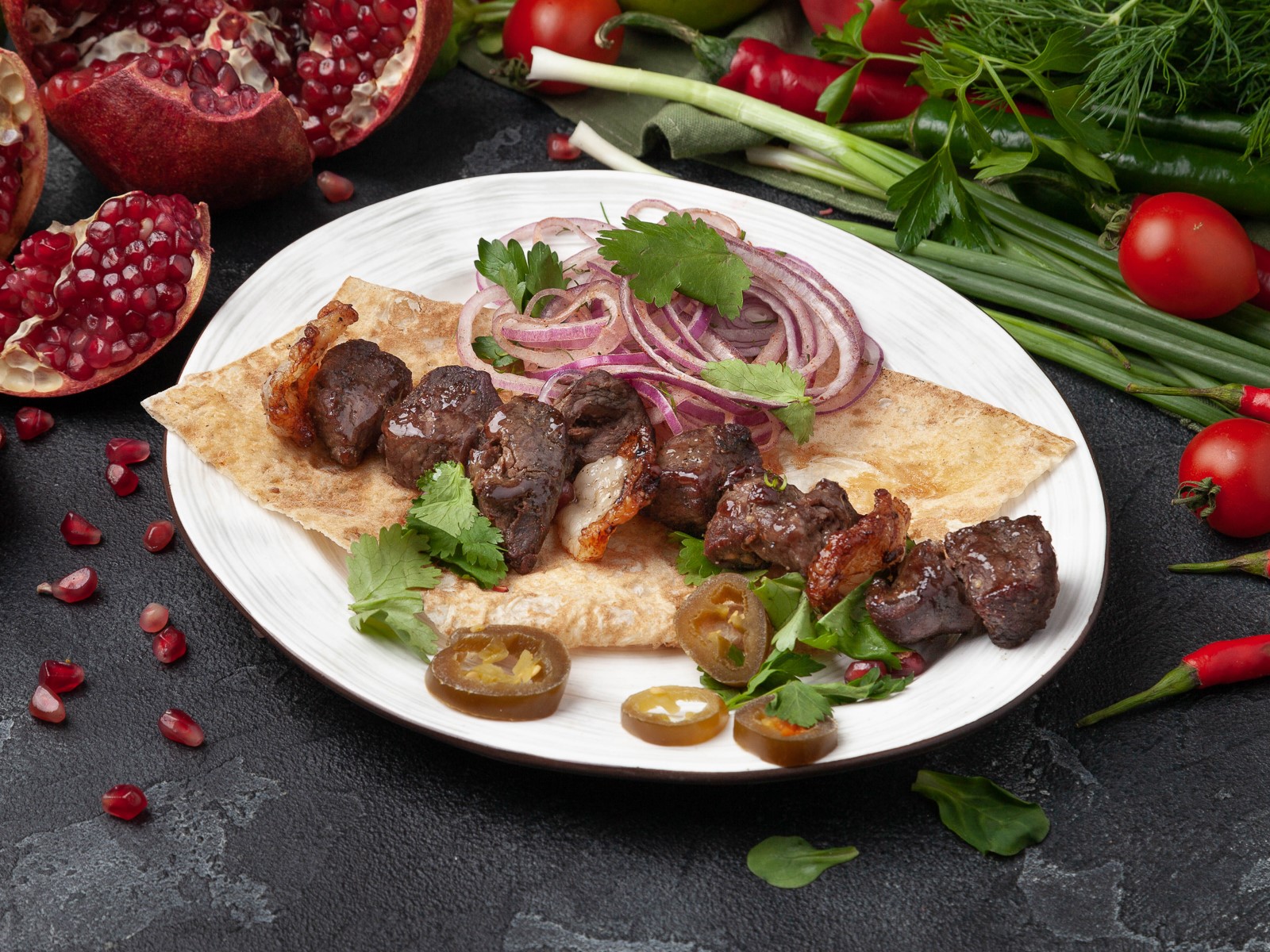 Баранья мякоть с курдюком 200г