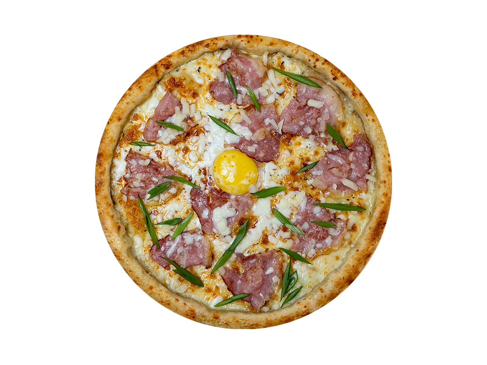 Пицца карбонара