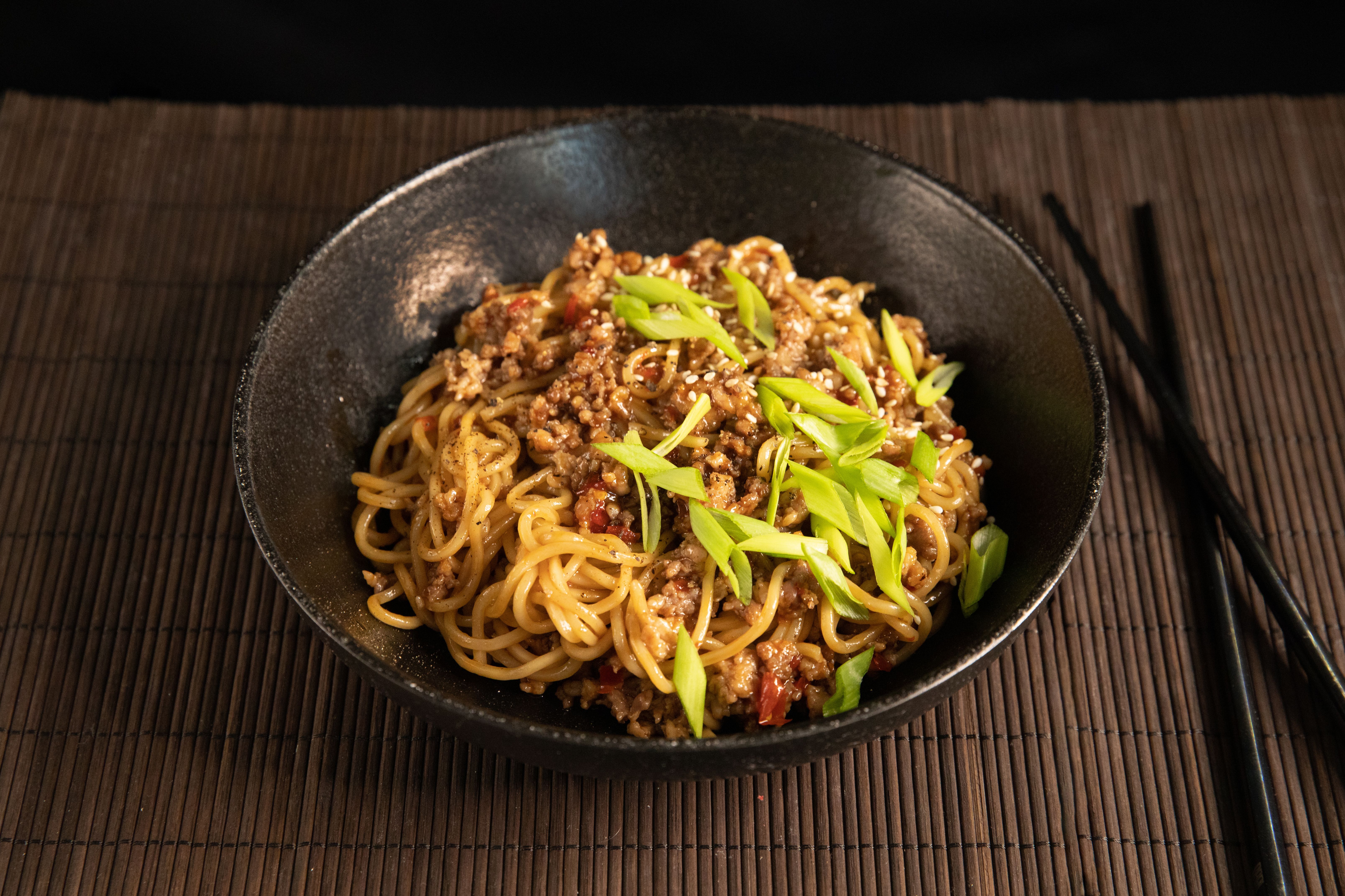 Лапша Даньдань мянь по-сычуаньски