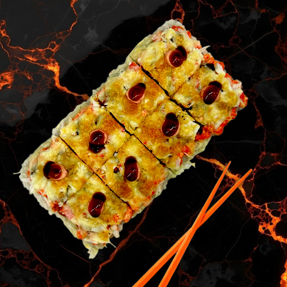 С МЯСОМ МИДИЙ И СНЕЖНЫМ КРАБОМ