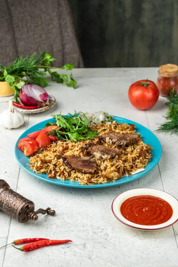 Узбекский плов