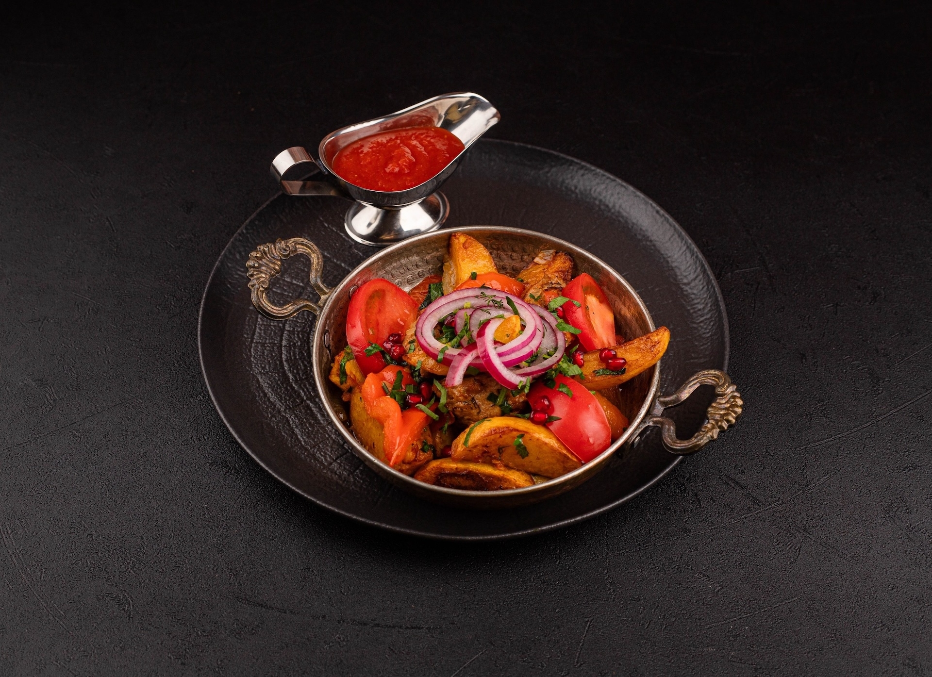 Оджахури из курицы