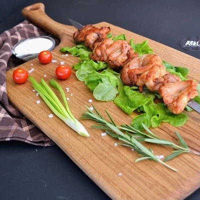 Шашлык из филе куриного бедра