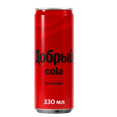 Добрый Кола без сахара 330 мл