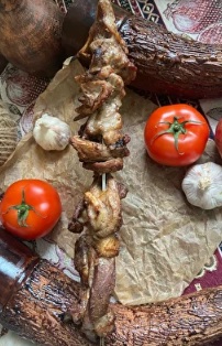 Шашлык из бараньих ребрышек «Семечки»