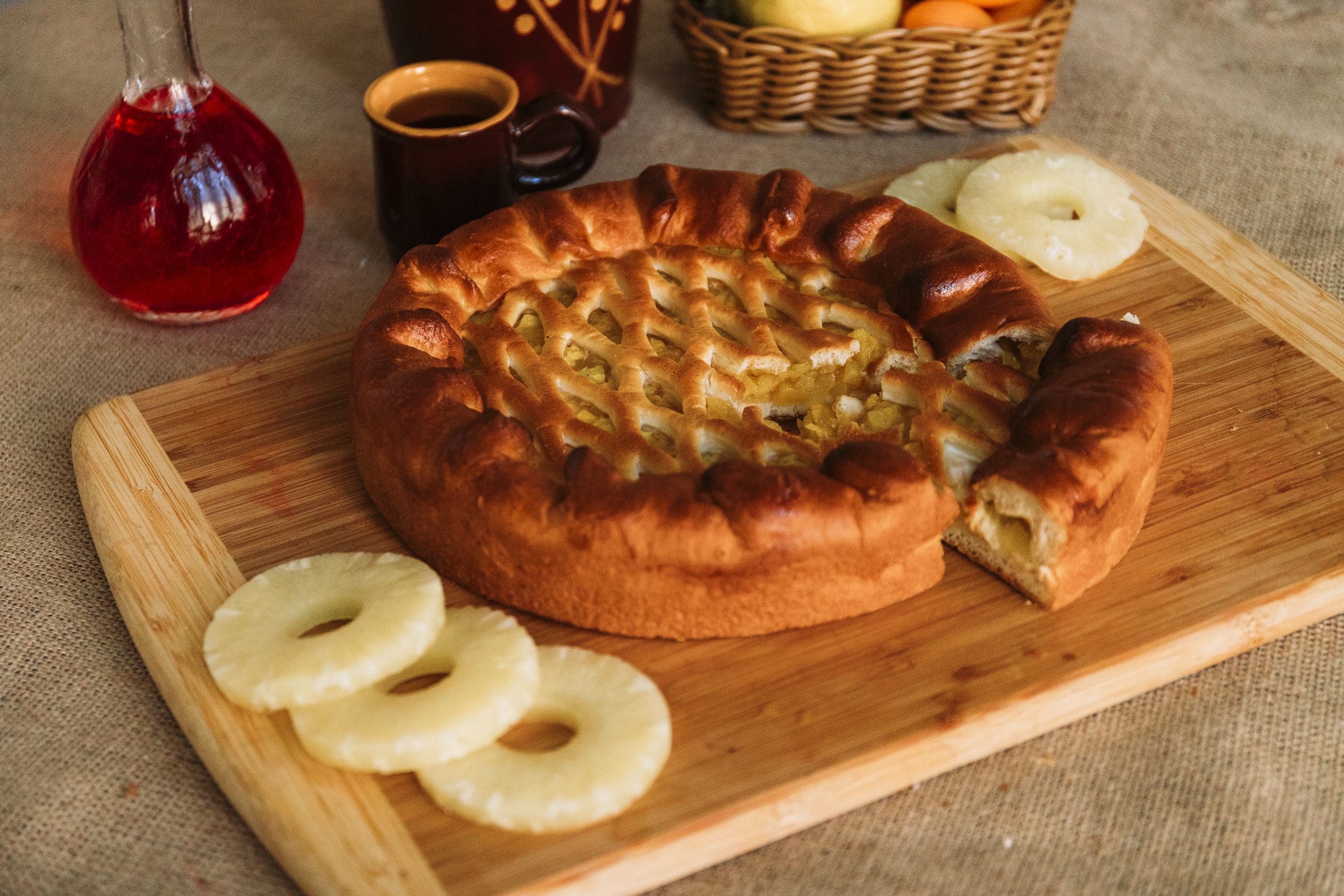 ПИРОГ С АНАНАСОМ