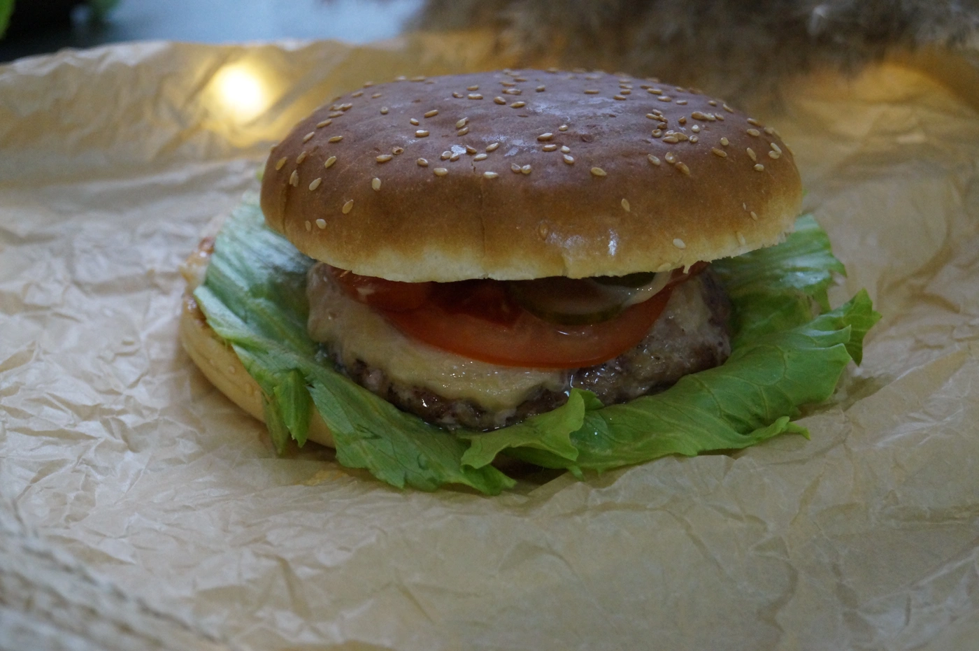 Бургер Острый