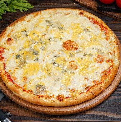 Пицца Четыре сыра 25см
