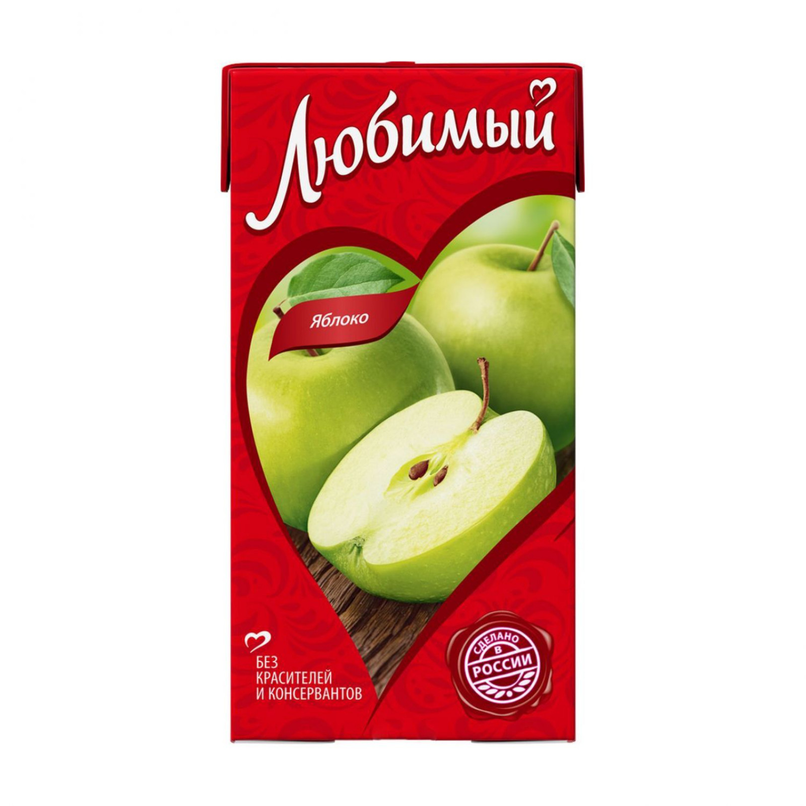 Сок Любимый "Яблоко" 0,95л