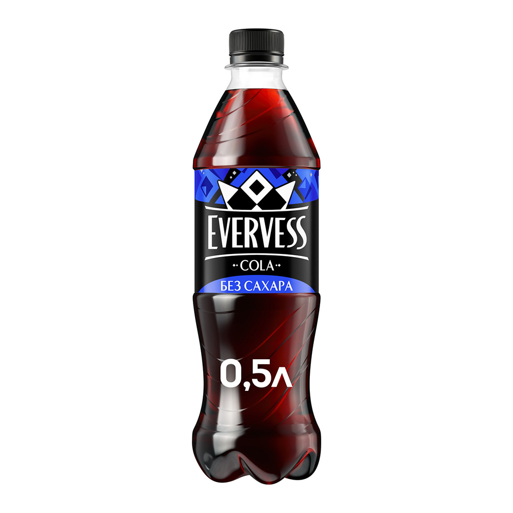 Evervess Cola без сахара (0.5 л)