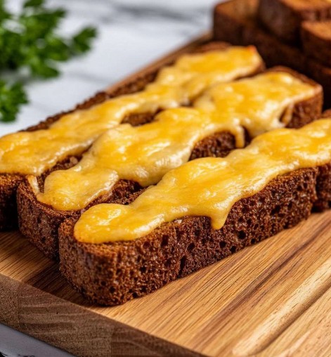 Сырные гренки 