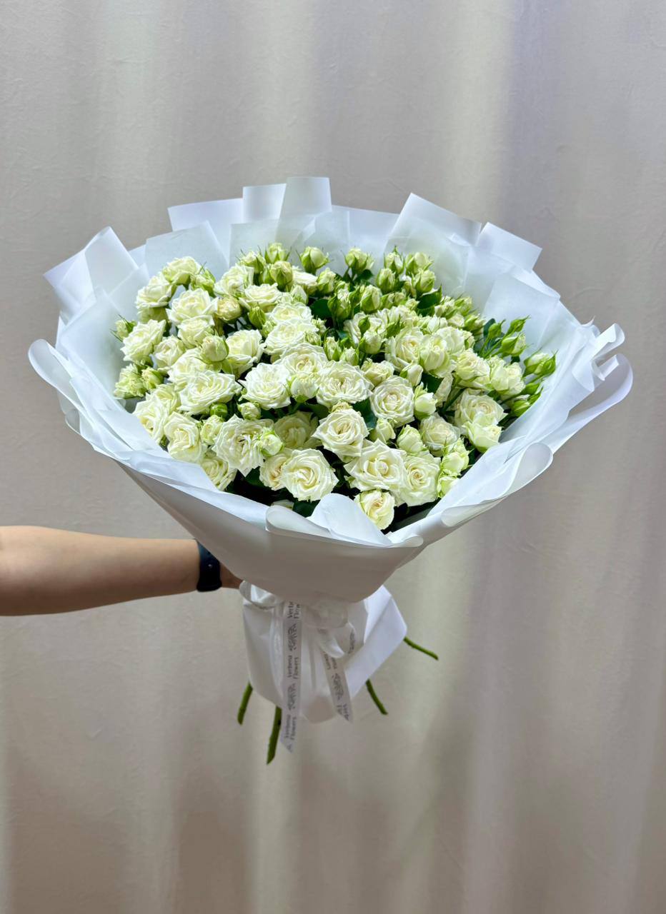 Букет "Белый романс"