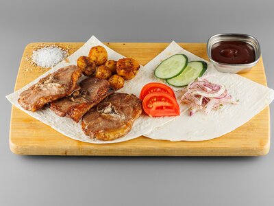 Шашлык из спинки бараньей