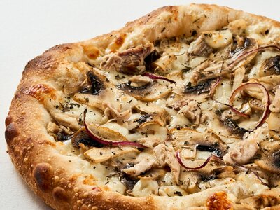 Пицца малая Курица и грибы 24см