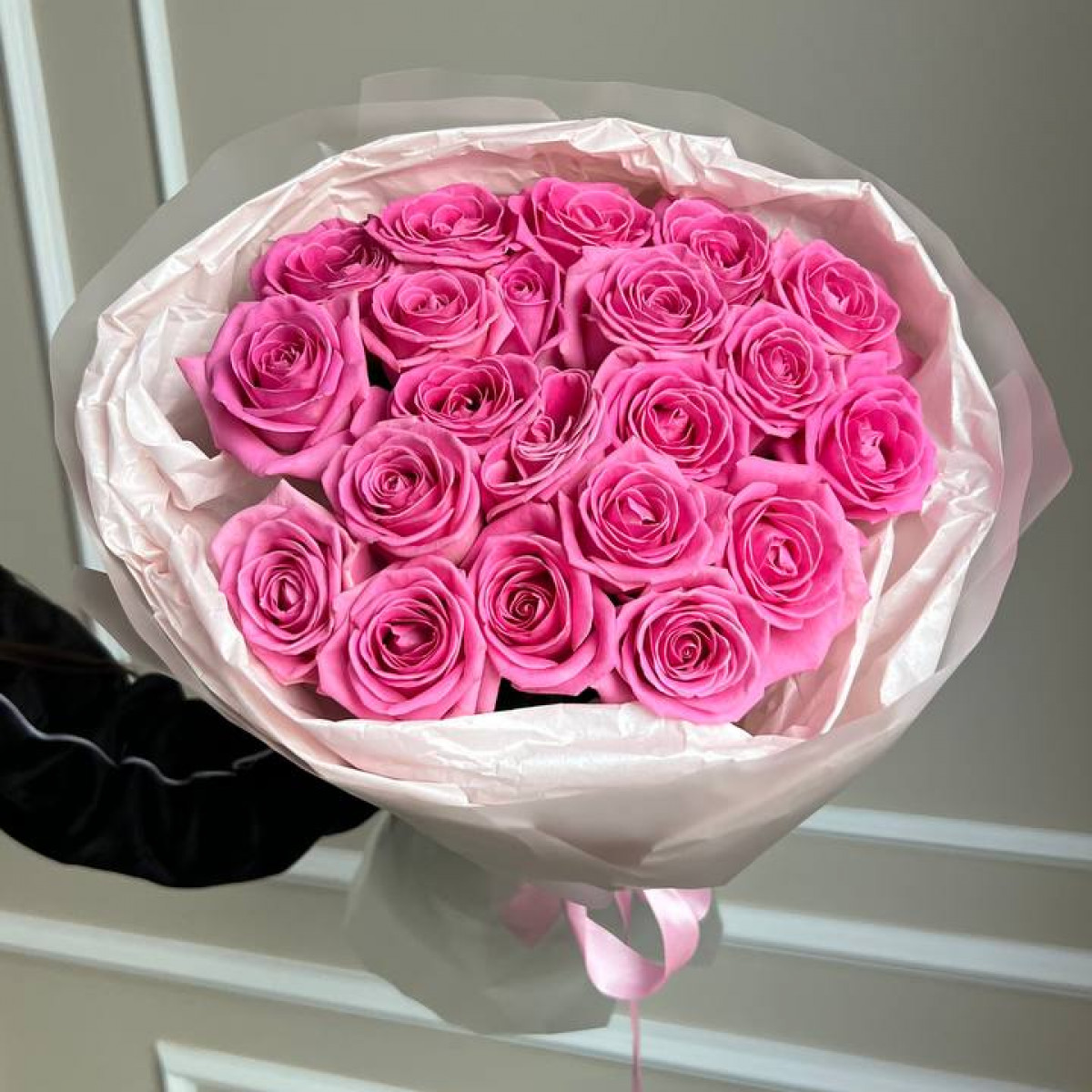 Моно букет из 21 розы (предзакaз)