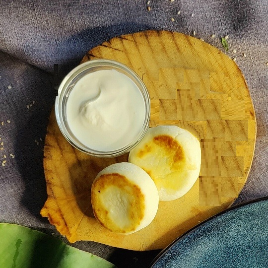 Сырники со сгущенкой