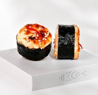 С семгой и кимчи