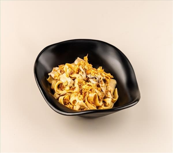 Фетучини с грибами