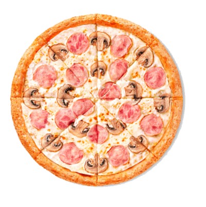 Ветчина и грибы