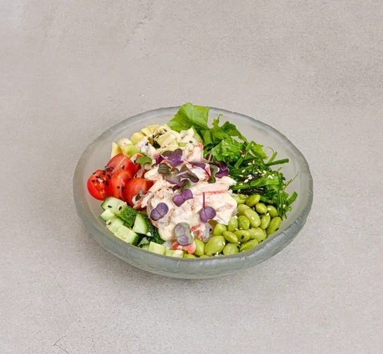 Поке с крабом