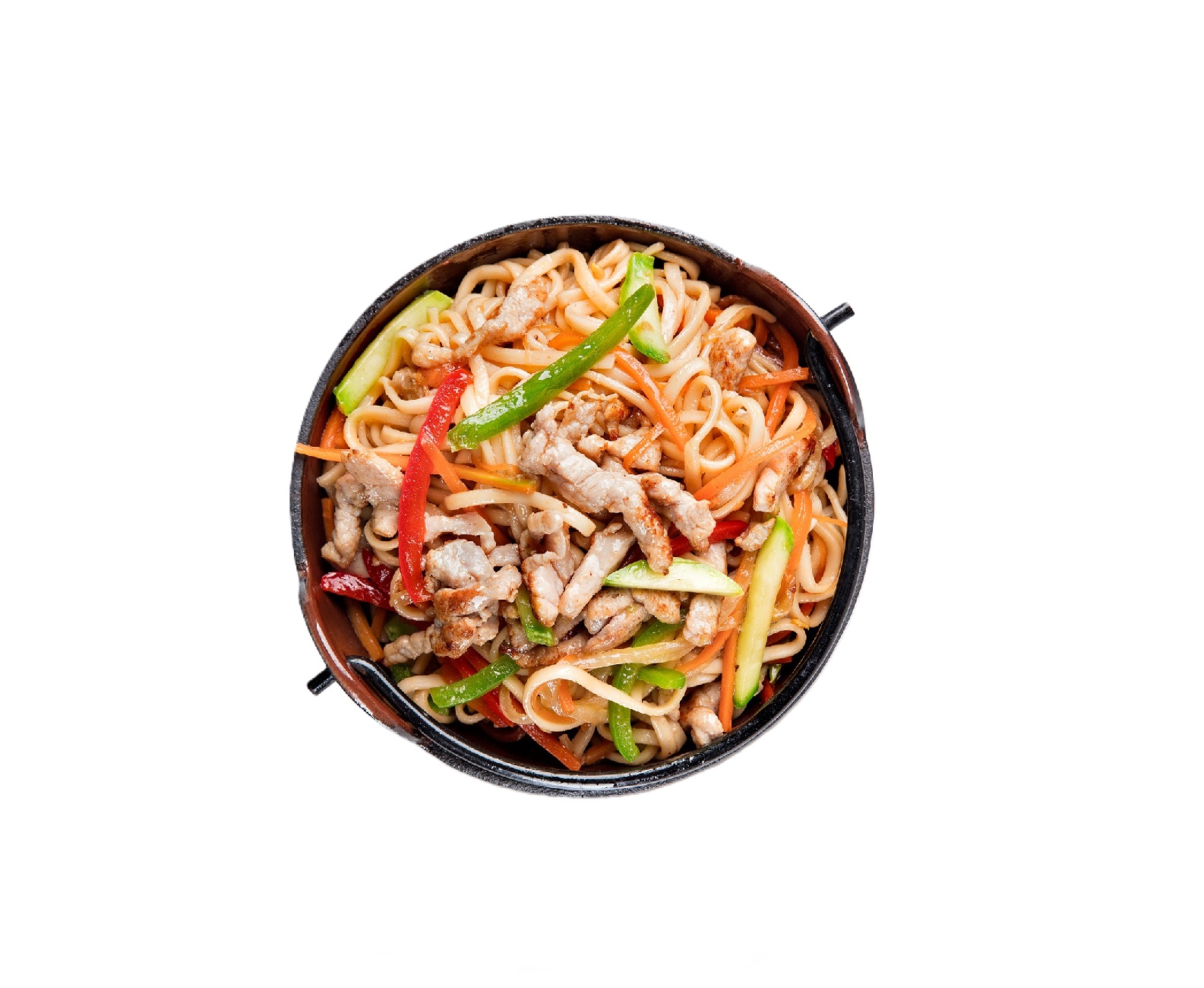 Удон со свининой