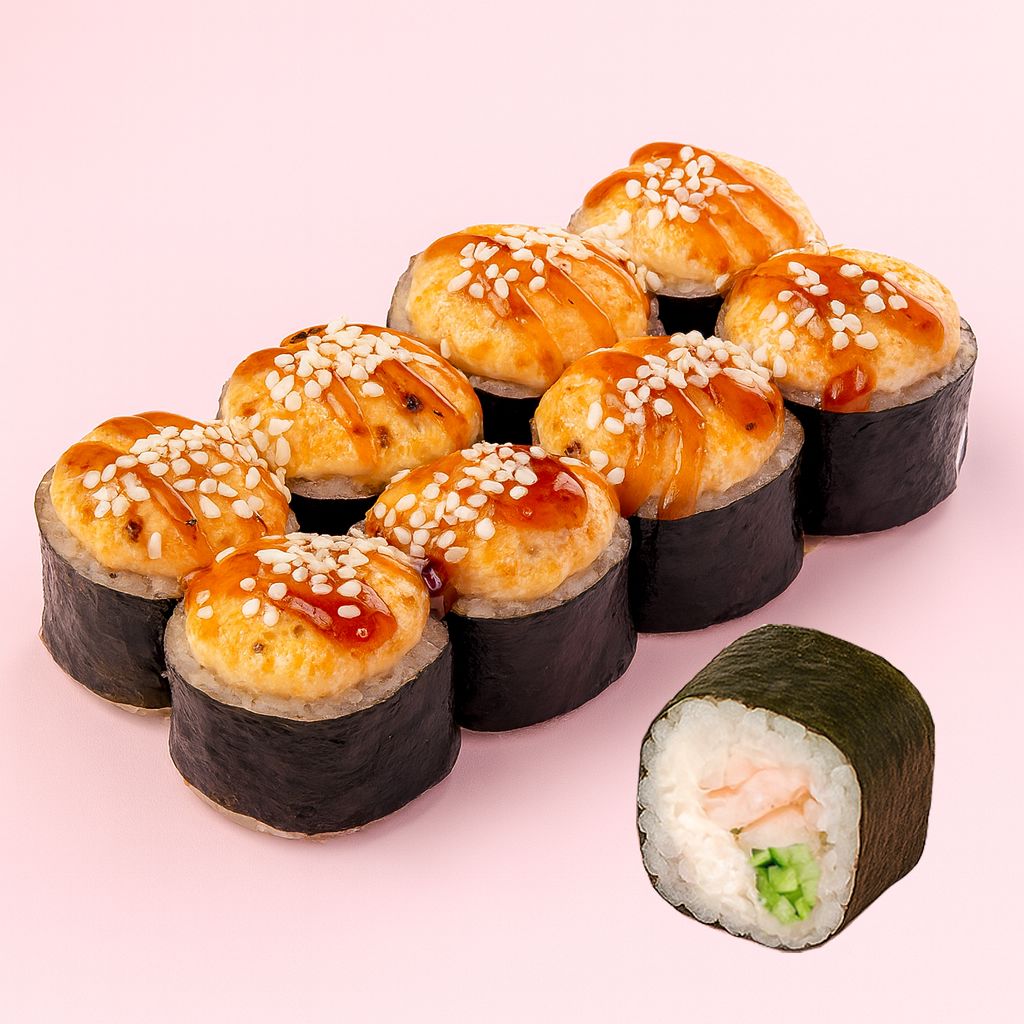 Запеченная креветка