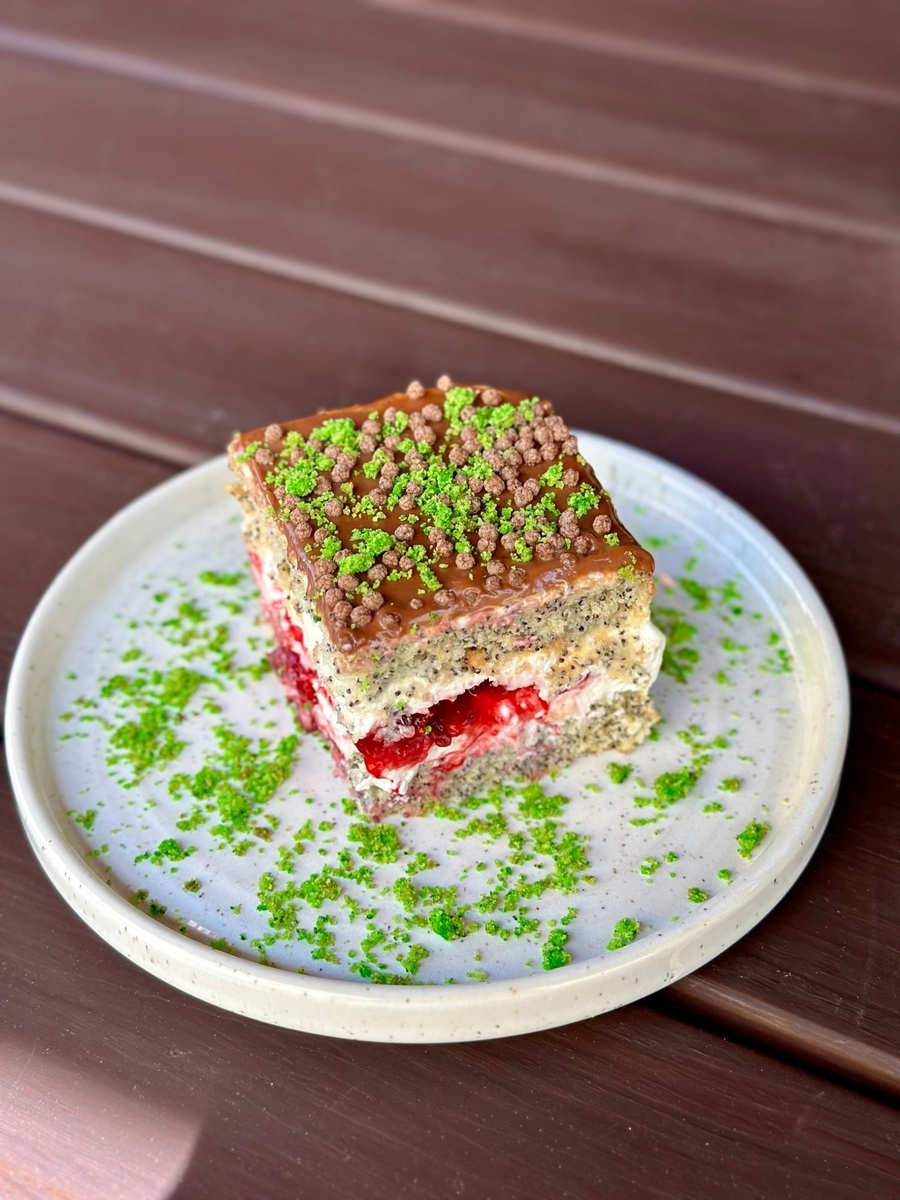 Маковый торт