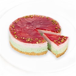 Торт Клубнично-фисташковый