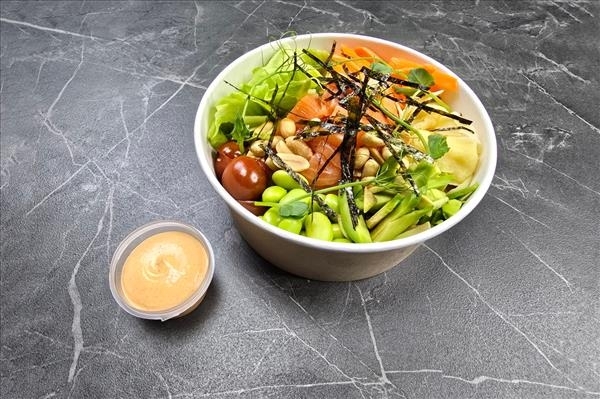 Поке с лососем