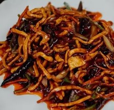 Мясо веревочкой