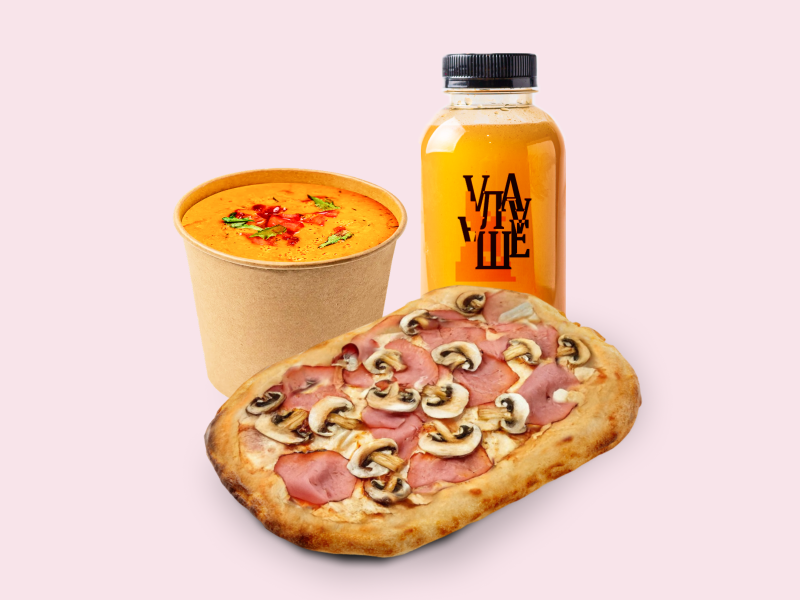 Обед с Пиццеттой