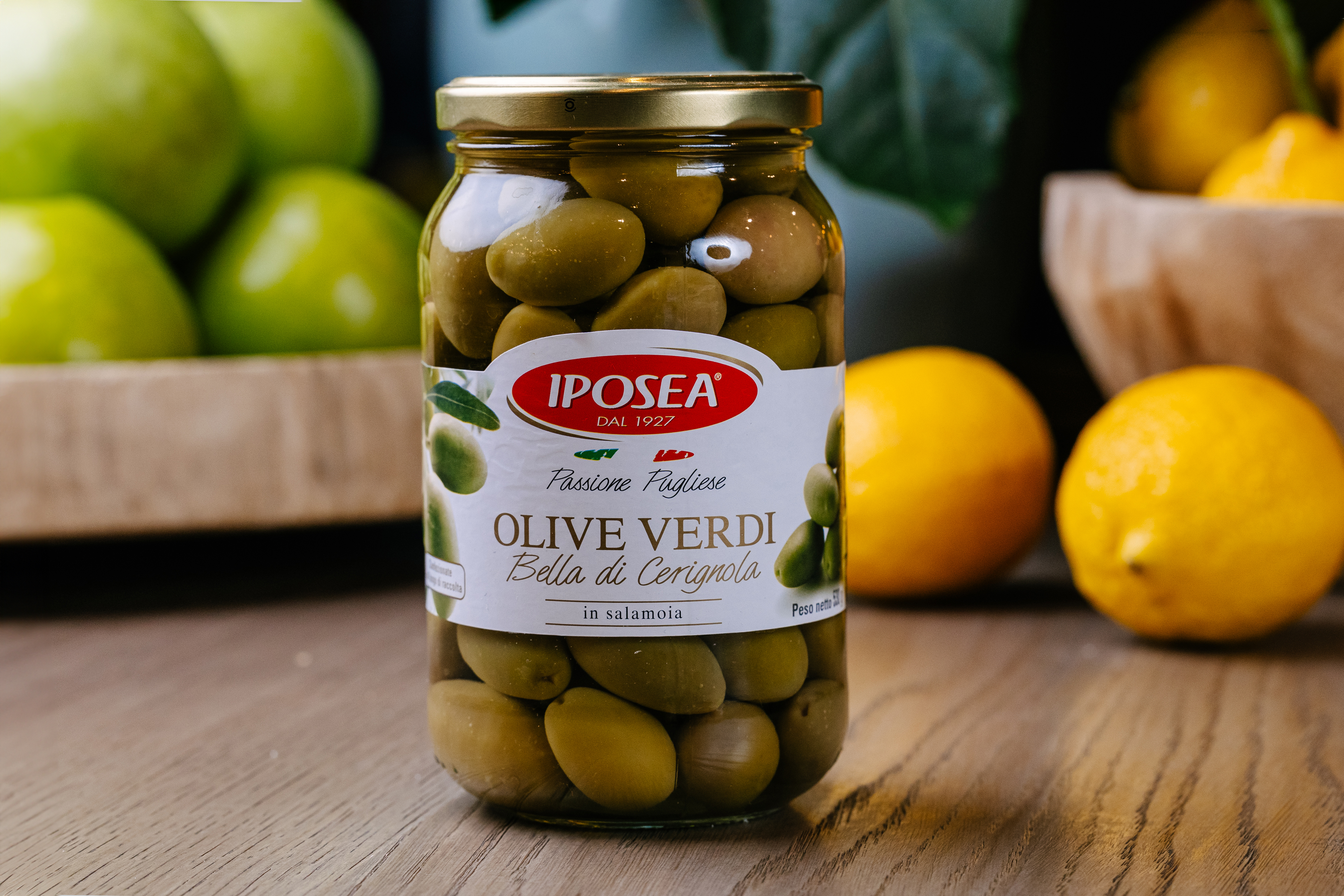 Оливки grande Bella di cerignola IPOSEA