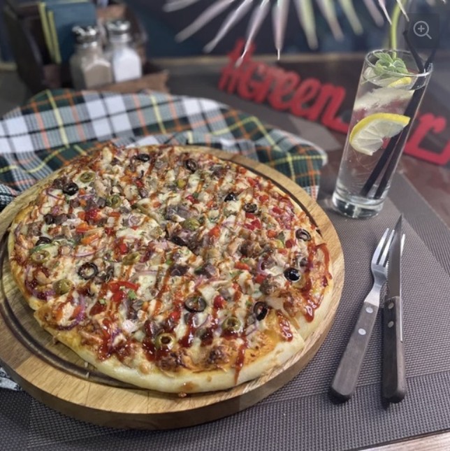 Пицца мясная Грин