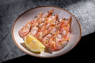 Креветки отварные
