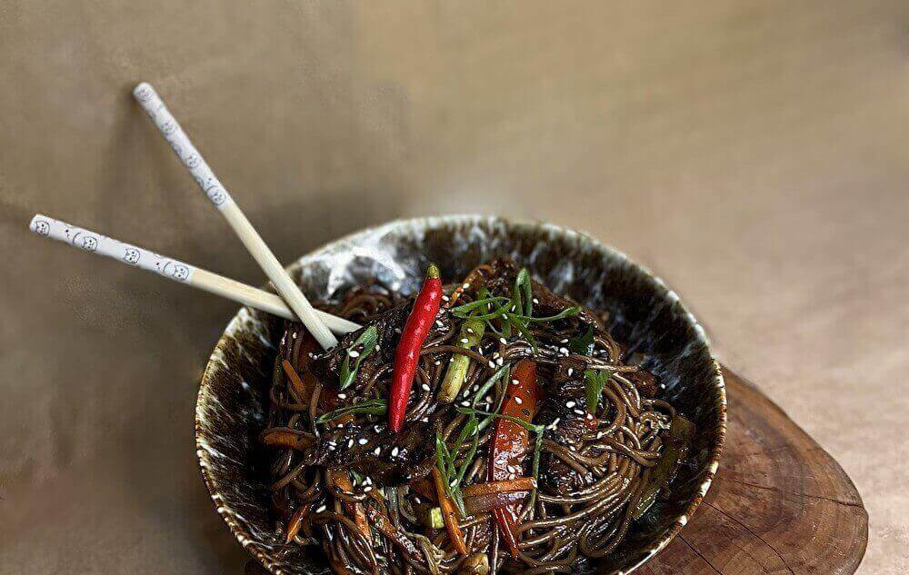 WOK с говядиной
