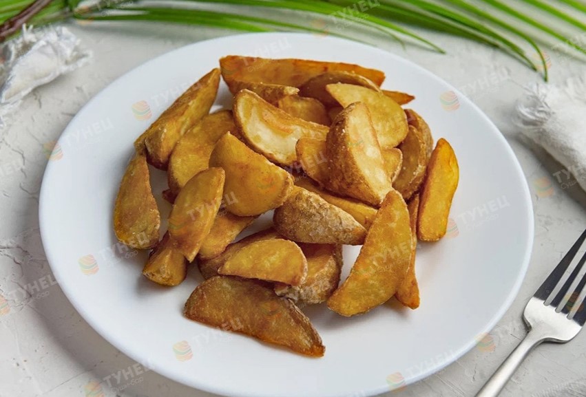 Картофель дольки